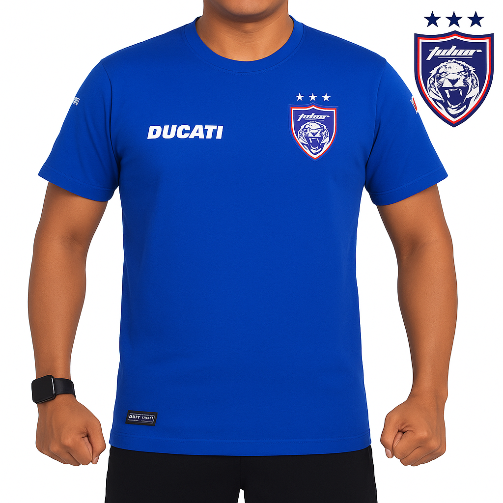 DUCATI JDT Crew Neck Shirt (Royal Blue)