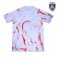 JDT Roundneck 3D Patch (White)