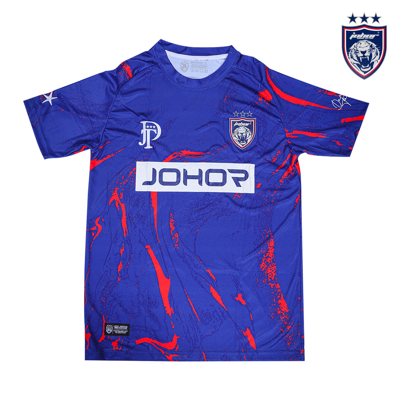 JDT Roundneck 3D Patch (Blue)