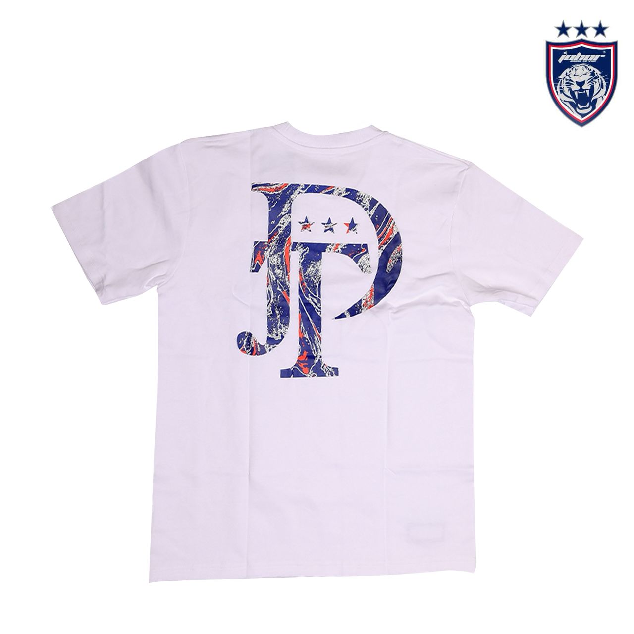JDT Premium Shirt Front Logo (White)
