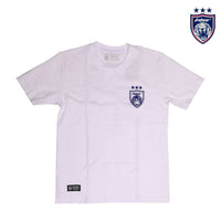 JDT Premium Shirt Front Logo (White)