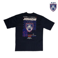 JDT Premium Puff Logo Shirt (Navy)