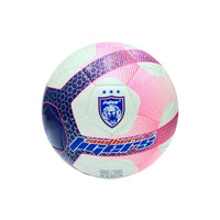 JDT Soccer Ball, Blue and Pink