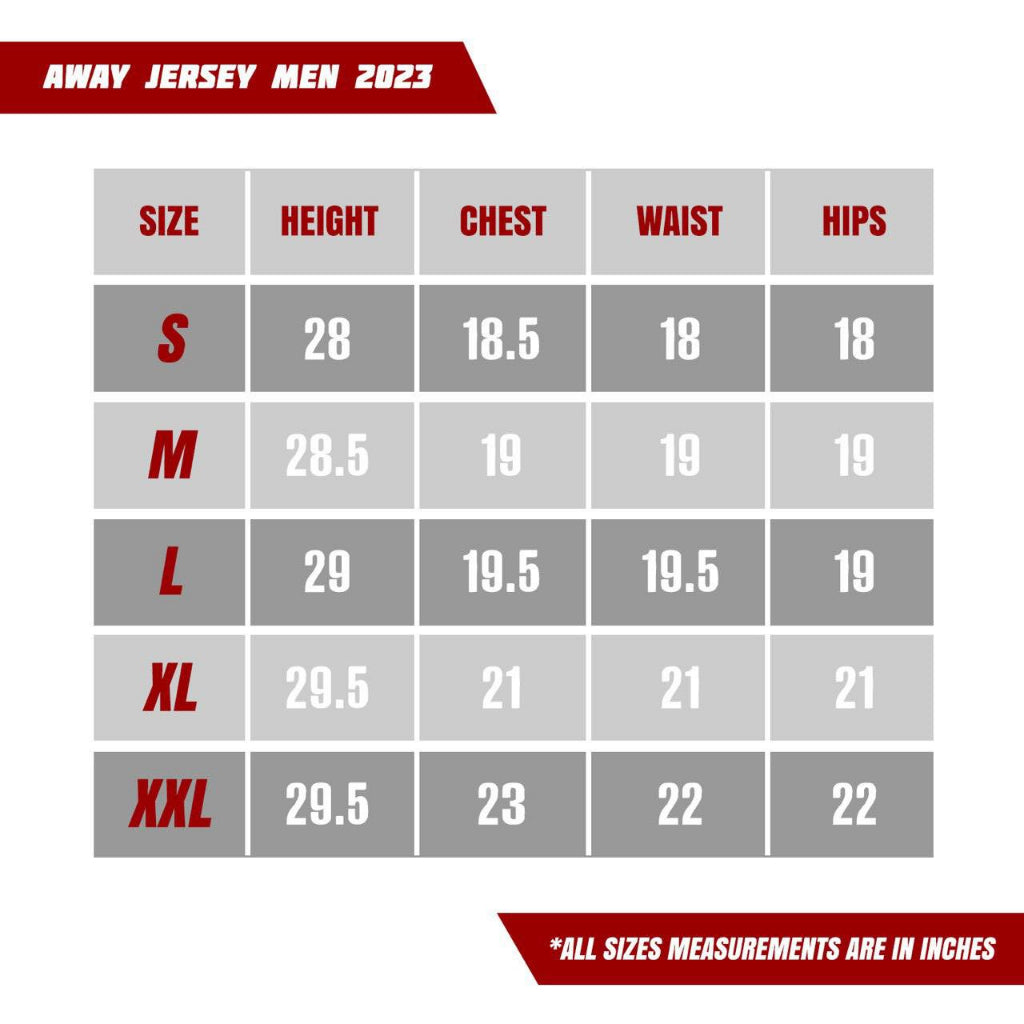 Away Jersey Men 2023